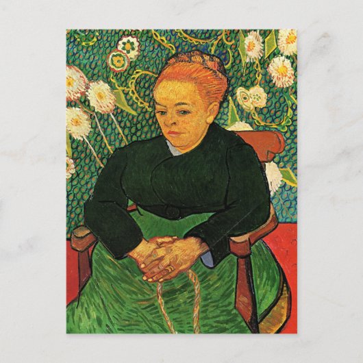 La Berceuse Augustine Roulin door Vincent van Gogh Briefkaart (Voorkant)