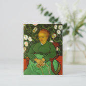La Berceuse (Augustine Roulin), Vincent van Gogh Briefkaart (Staand voorkant)