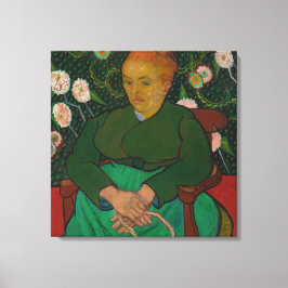 La Berceuse (Vrouw die een wieg wiegt - Augustine- Canvas Afdruk