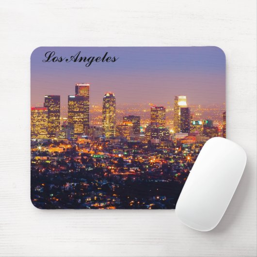 LA bij Night Mousepad Muismat (Met muis)