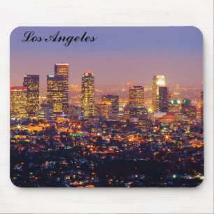 LA bij Night Mousepad Muismat