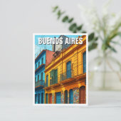 La Boca Buenos Aires Argentinië reizen Briefkaart (Staand voorkant)