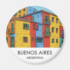 La Boca Buenos Aires Argentinië reizen Magneet