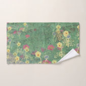 La Boca Floral Print Bathroom Towels Bad Handdoek (Handdoek)
