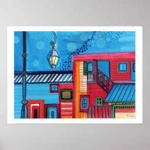 La Boca Houses Poster