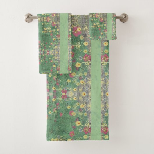 La Boca Italy Renaissance Garden Floral Bad Handdoek (Insitu)