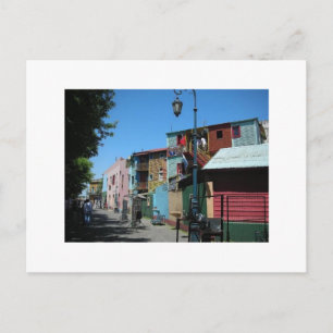 La Boca Lightpost Briefkaart