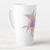 La Boca Rosa Bruids Blush boog Boeket  Latte Mok (Linkerhoek)