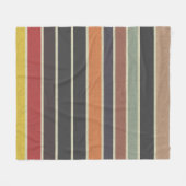 La Boca Striped Fleece Deken (Voorkant (Horizontaal))