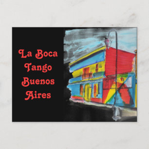 La Boca Tango Briefkaart