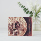 La bocca della verita, briefkaart Rome (Staand voorkant)