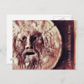 La bocca della verita, briefkaart Rome (Voorkant / Achterkant)