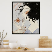 LA BOHEME, LADY MET PERFUME FLES DECO BEAUTY POSTER (Keuken)