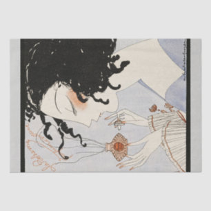 LA BOHEME, LADY MET PERFUME FLES DECO BEAUTY TISSUEPAPIER