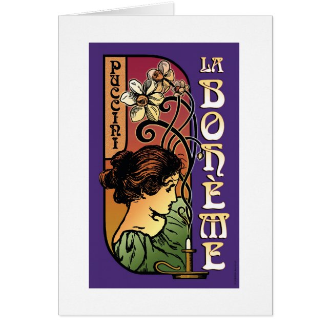 La Boheme, Opera (Voorkant)