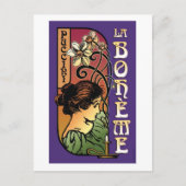 La Boheme, Opera Briefkaart (Voorkant)