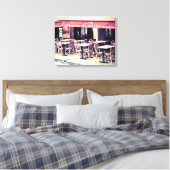 La Boheme Paris Canvas Gallery Wrap Art Afdruk (Insitu (Slaapkamer))