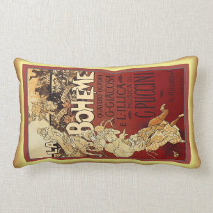 La Boheme ~ Puccini Opera ~ Paris Bohemian Life ~  Kussen