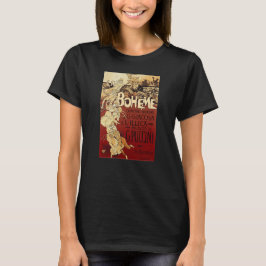 La Bohème - vintage 1896 poster T-shirt