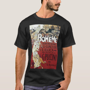 La Boheme Vintage Poster T-shirt