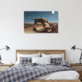 La Bohemienne Endormie Canvas Afdruk (Insitu (Slaapkamer))