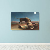 La Bohemienne Endormie Canvas Afdruk (Insitu (Houten vloer))