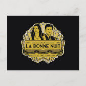 La Bonne Nuit - ontmoeten bij de Speakeasy Briefkaart (Voorkant)