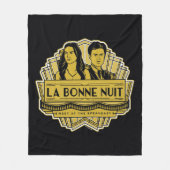 La Bonne Nuit - ontmoeten bij de Speakeasy Fleece Deken