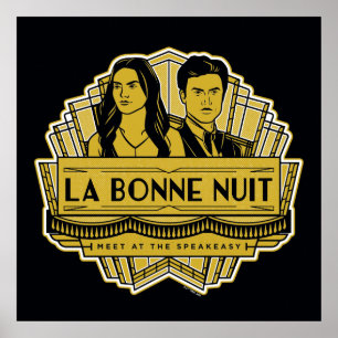 La Bonne Nuit - ontmoeten bij de Speakeasy Poster