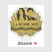 La Bonne Nuit - ontmoeten bij de Speakeasy Sticker (Vel)
