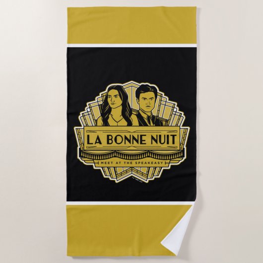 La Bonne Nuit - ontmoeten bij de Speakeasy Strandlaken (Voorkant)