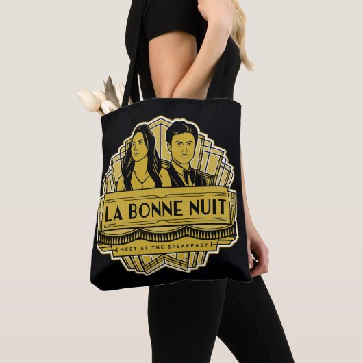 La Bonne Nuit - ontmoeten bij de Speakeasy Tote Bag (Dichtbij)