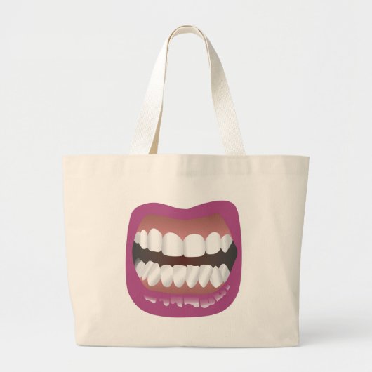 La Bouche Grote Tote Bag (Voorkant)