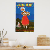 La Boulonnaise Canned Fish  Food and Art Poster (Keuken)