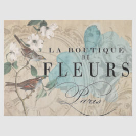 La Boutique Bird Decoupage Sheet Tissuepapier