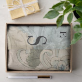 La Boutique Floral Decoupage Sheet Tissuepapier (Geschenk)