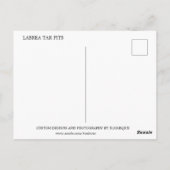 LA BREA TAR PITS #1 Briefkaart (Achterkant)