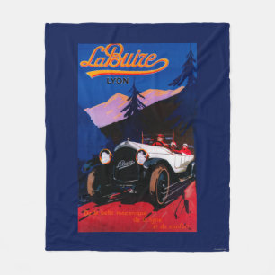 La Buize Lyon Poster Europe Fleece Deken