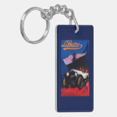 La Buize Lyon  Poster Europe Sleutelhanger (Voorkant Links)