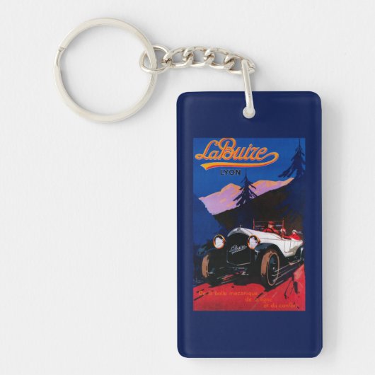 La Buize Lyon  Poster Europe Sleutelhanger (Voorkant)