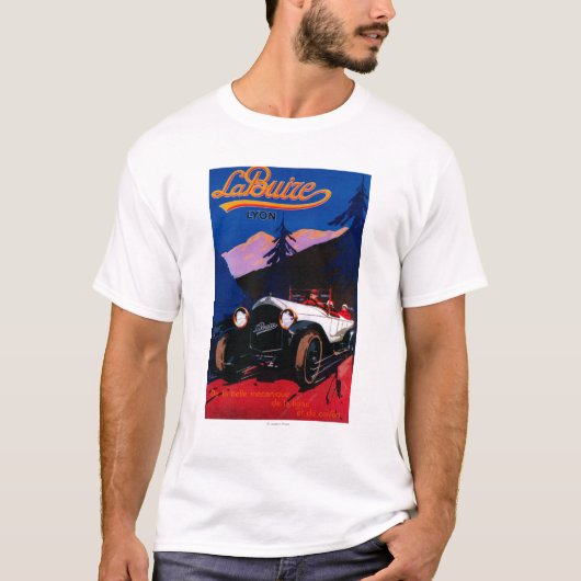 La Buize Lyon  Poster Europe T-shirt (Voorkant)