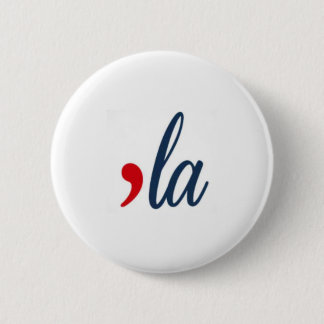 'LA Button Kamala Harris. Witte, rode, blauwe kleu