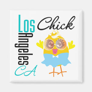 LA CA Chick-3 Magneet