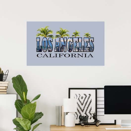 LA CA POSTER (Thuiskantoor)