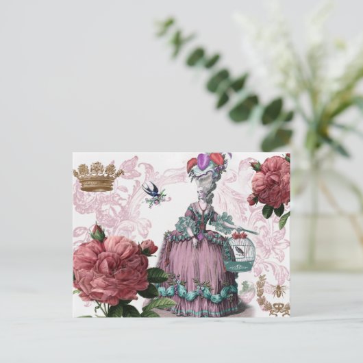 la cage aux oiseaux briefkaart (Staand voorkant)