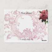 la cage aux oiseaux briefkaart (Achterkant)