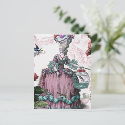 la cage aux oiseaux briefkaart (Staand voorkant)