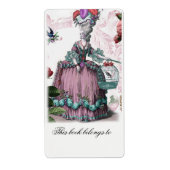 la cage aux oiseaux etiket (Voorkant)