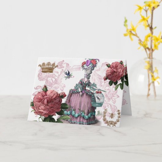 la cage aux oiseaux kaart (Gele Bloem)