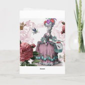 la cage aux oiseaux kaart (Achterkant)